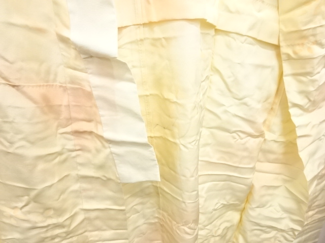  枝花模様　単衣長襦袢